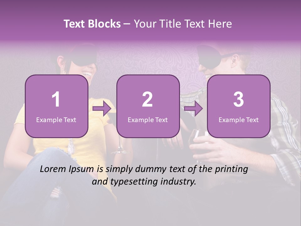Social Smiling Role PowerPoint Template