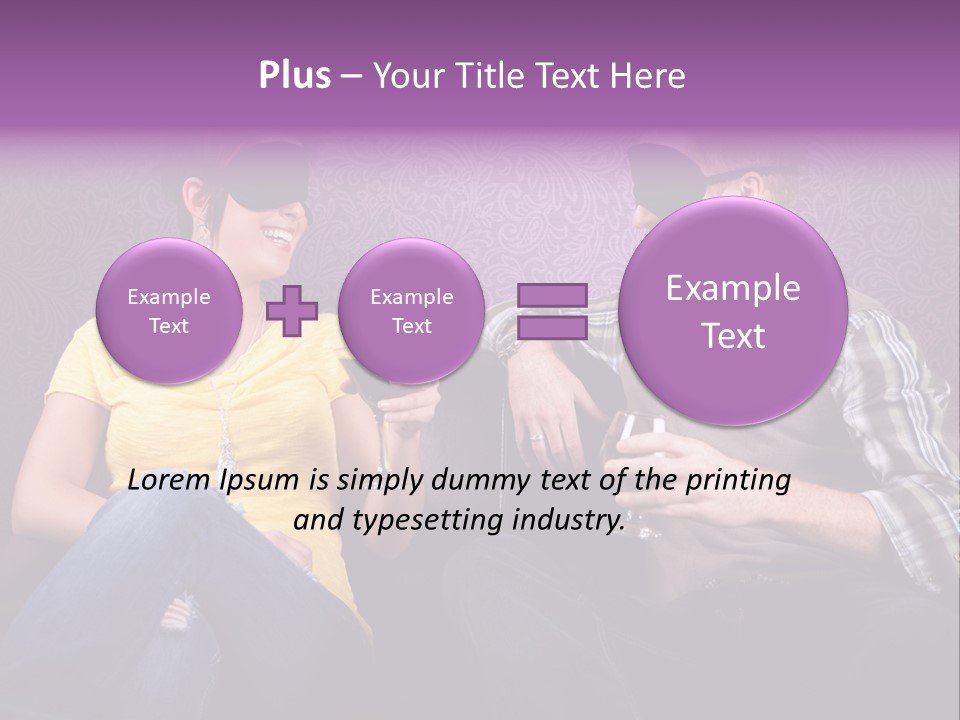 Social Smiling Role PowerPoint Template