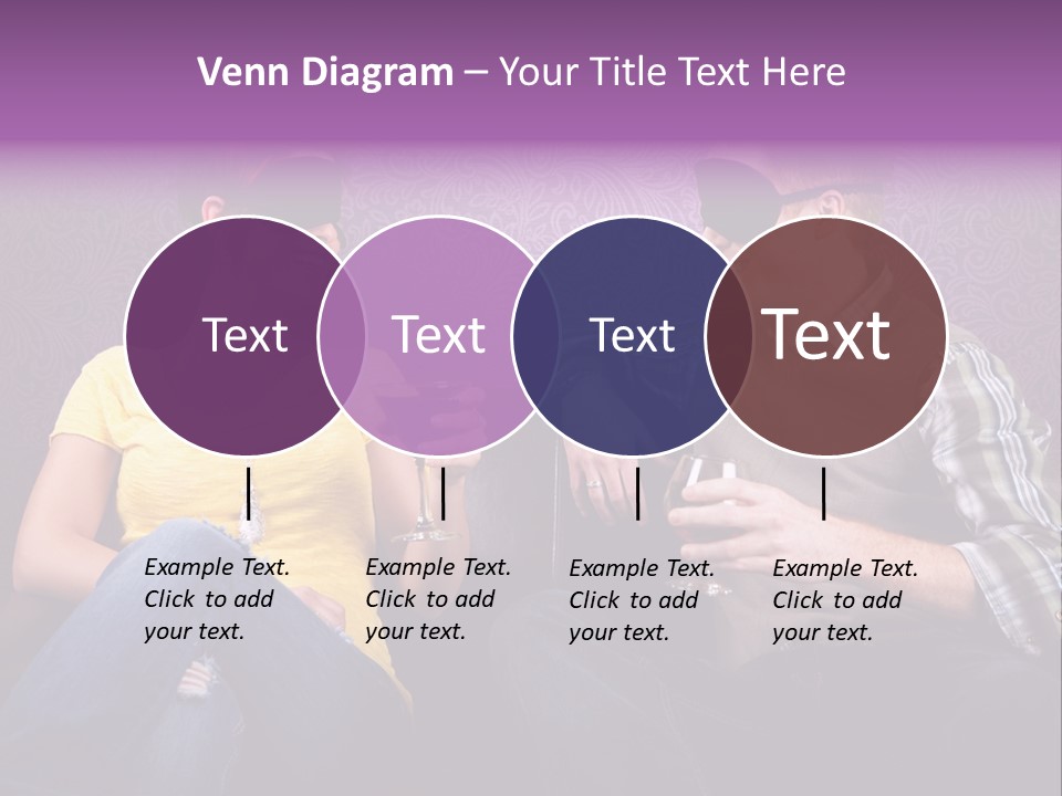 Social Smiling Role PowerPoint Template