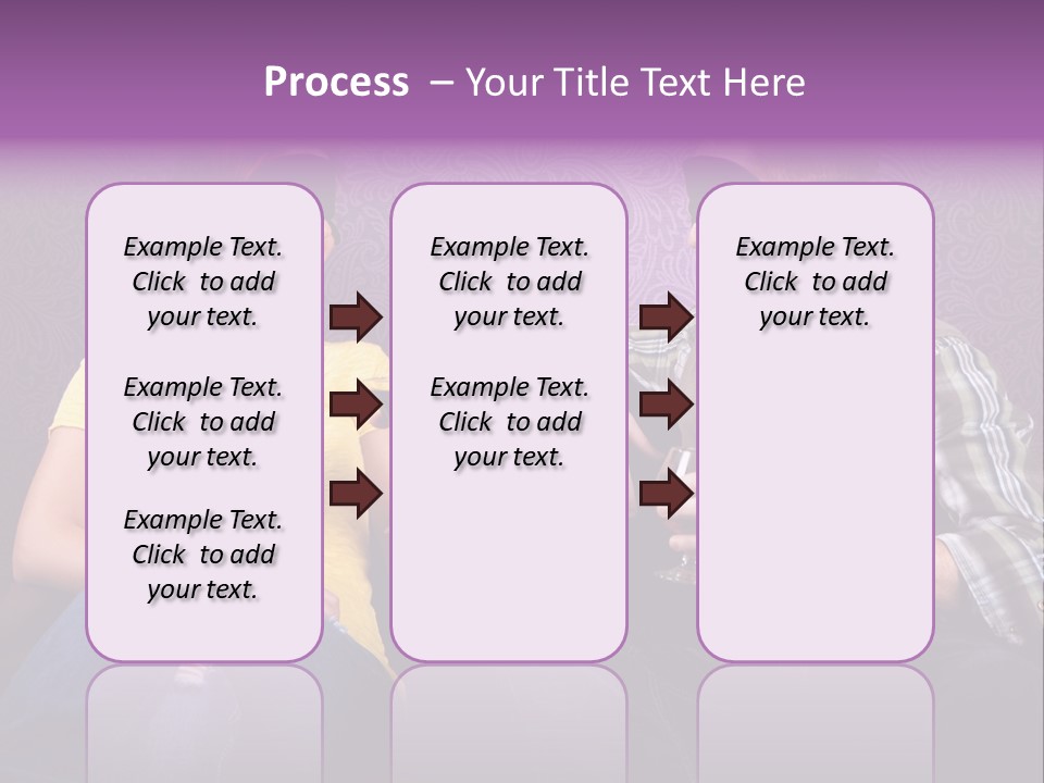 Social Smiling Role PowerPoint Template