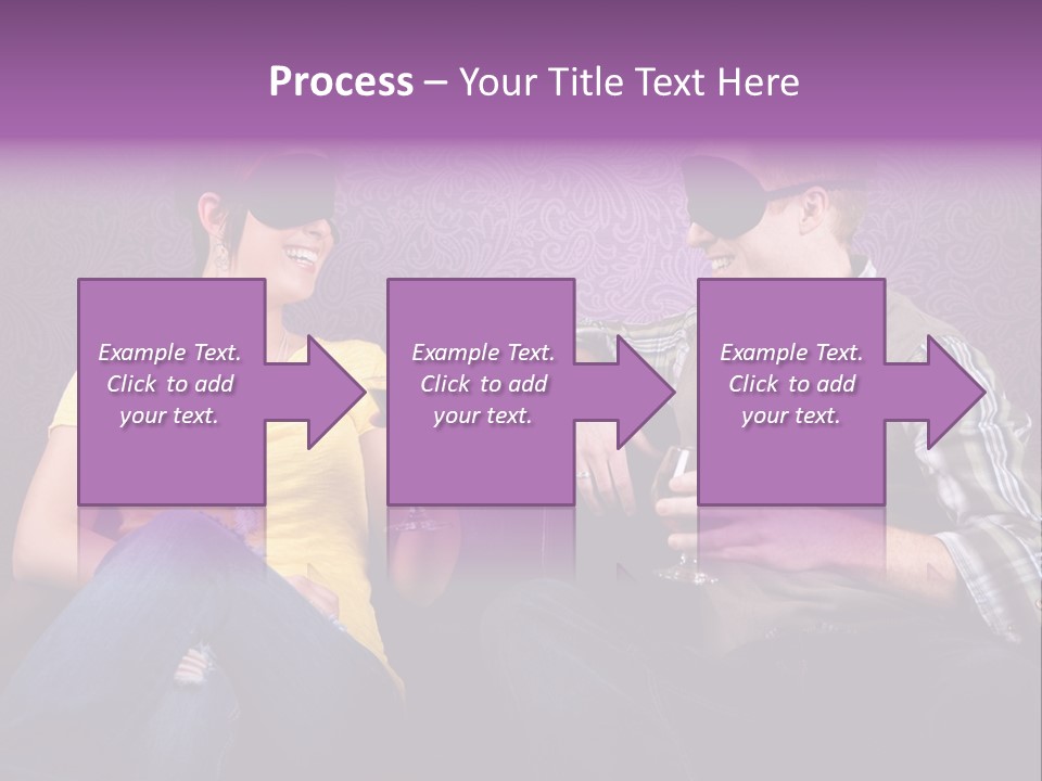 Social Smiling Role PowerPoint Template