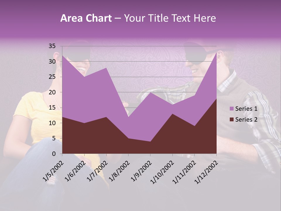 Social Smiling Role PowerPoint Template