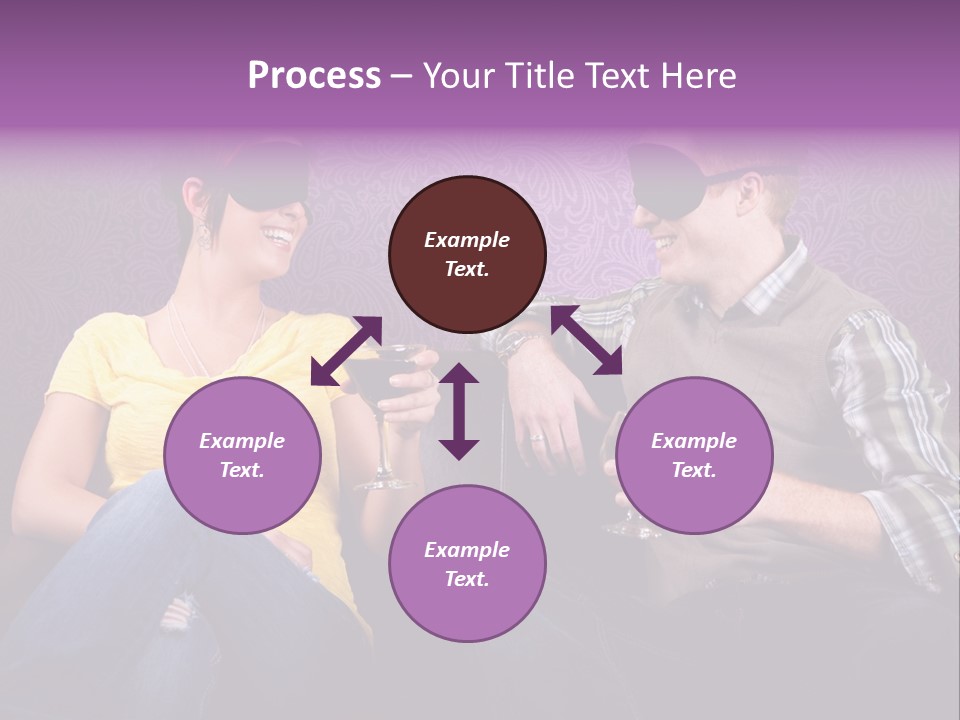 Social Smiling Role PowerPoint Template