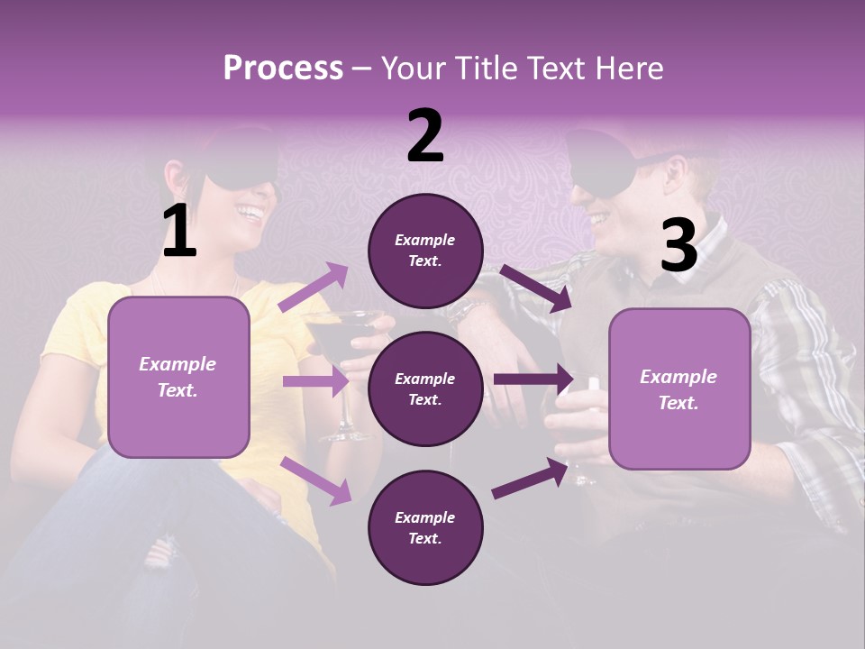 Social Smiling Role PowerPoint Template