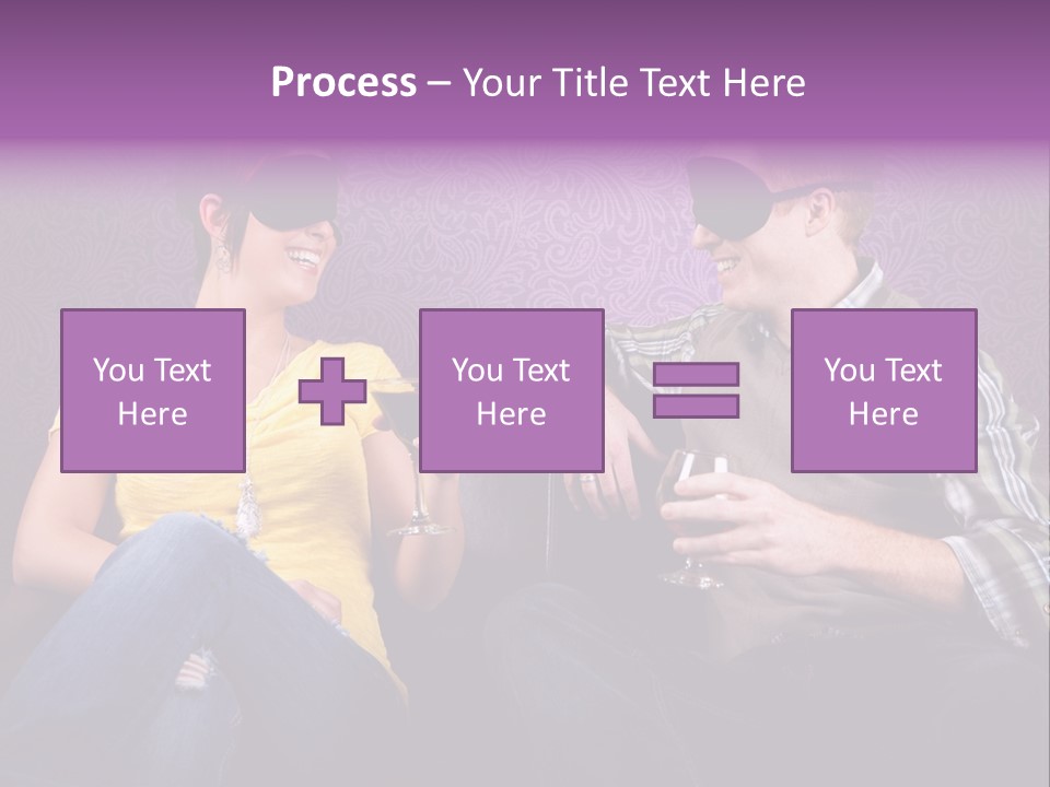 Social Smiling Role PowerPoint Template