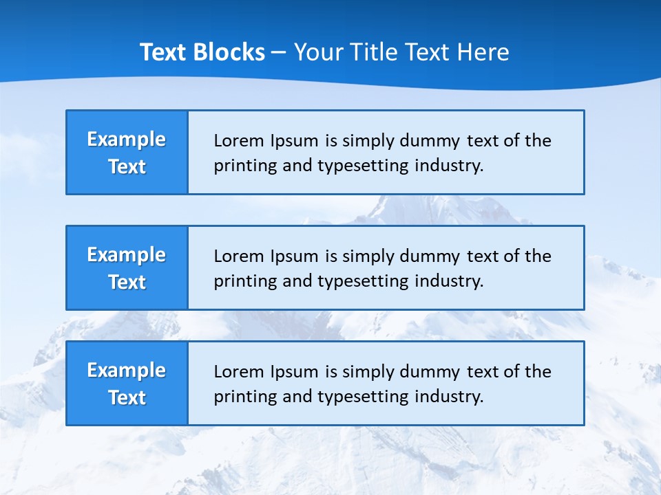 Rocky Mountain Scenic PowerPoint Template