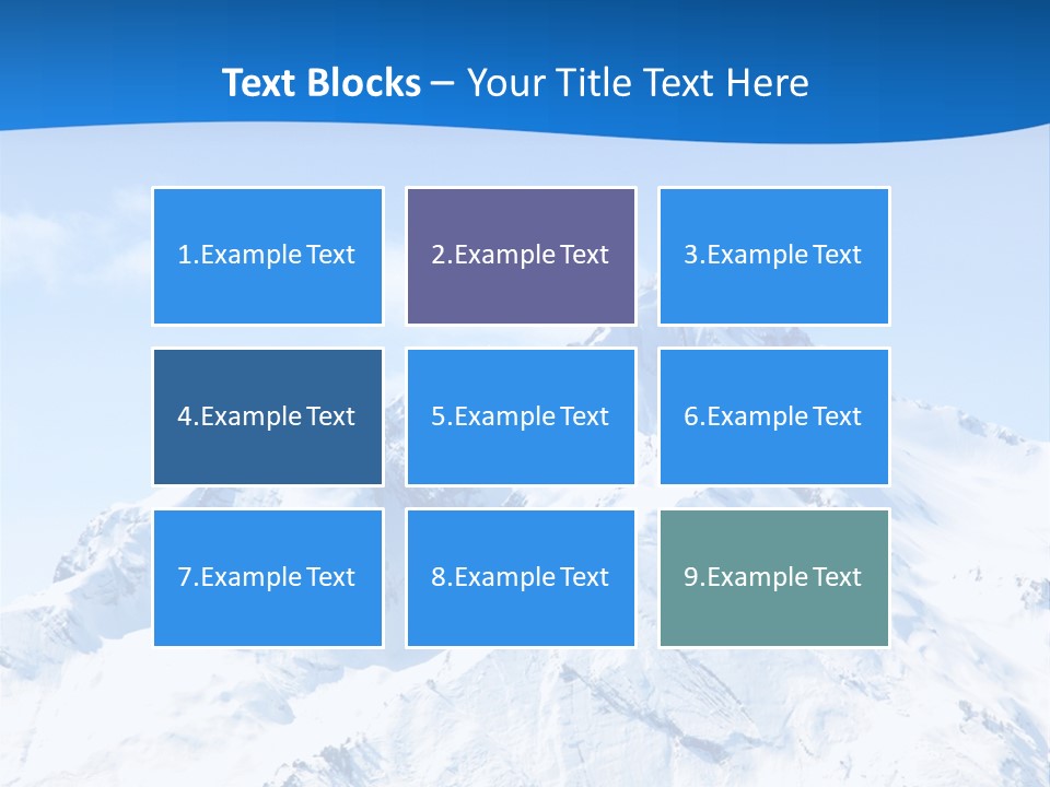 Rocky Mountain Scenic PowerPoint Template