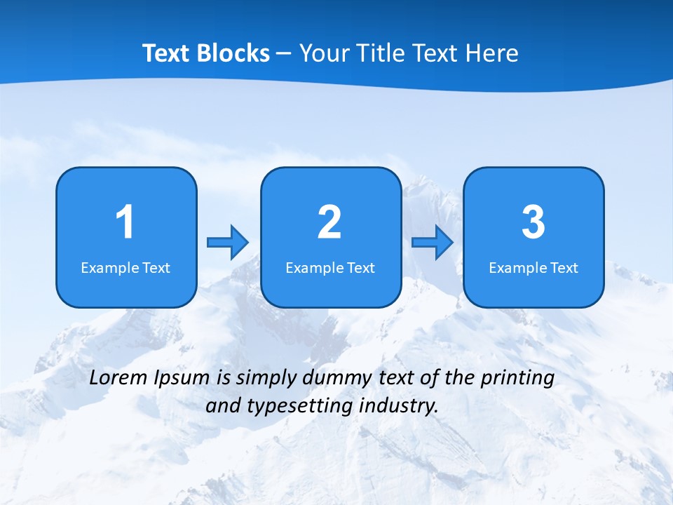 Rocky Mountain Scenic PowerPoint Template