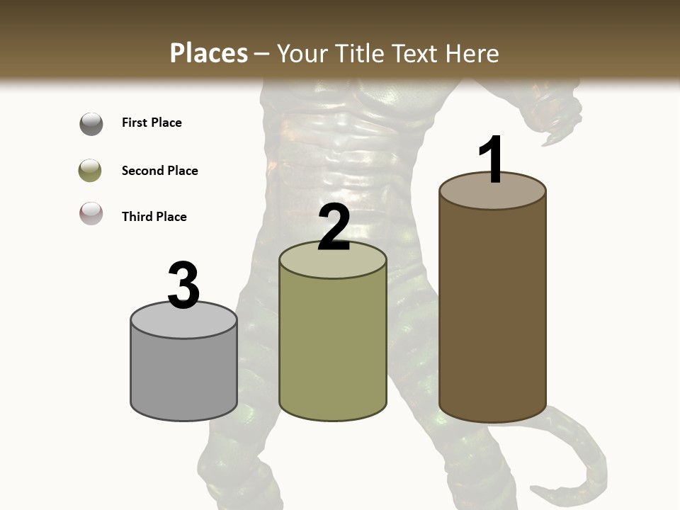 Rendering Monster Human PowerPoint Template