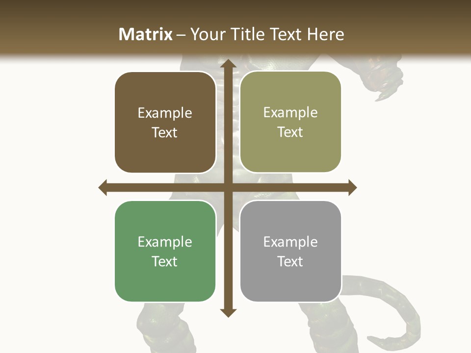 Rendering Monster Human PowerPoint Template