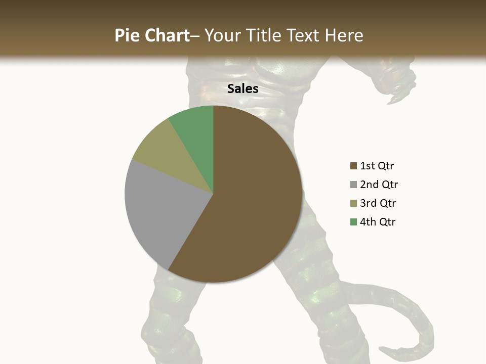 Rendering Monster Human PowerPoint Template