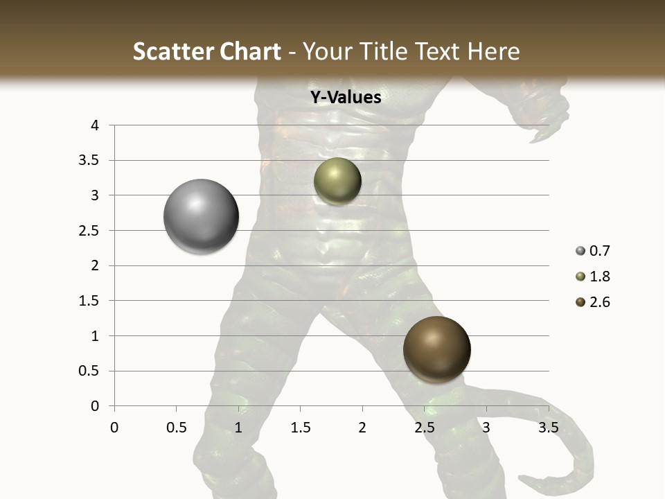 Rendering Monster Human PowerPoint Template