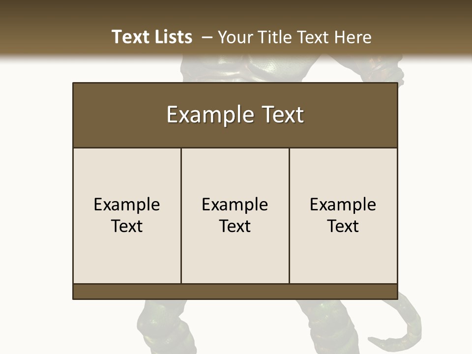 Rendering Monster Human PowerPoint Template
