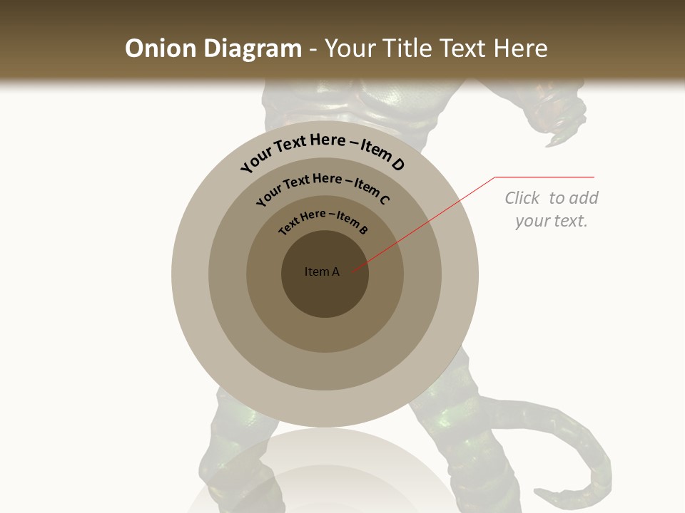 Rendering Monster Human PowerPoint Template