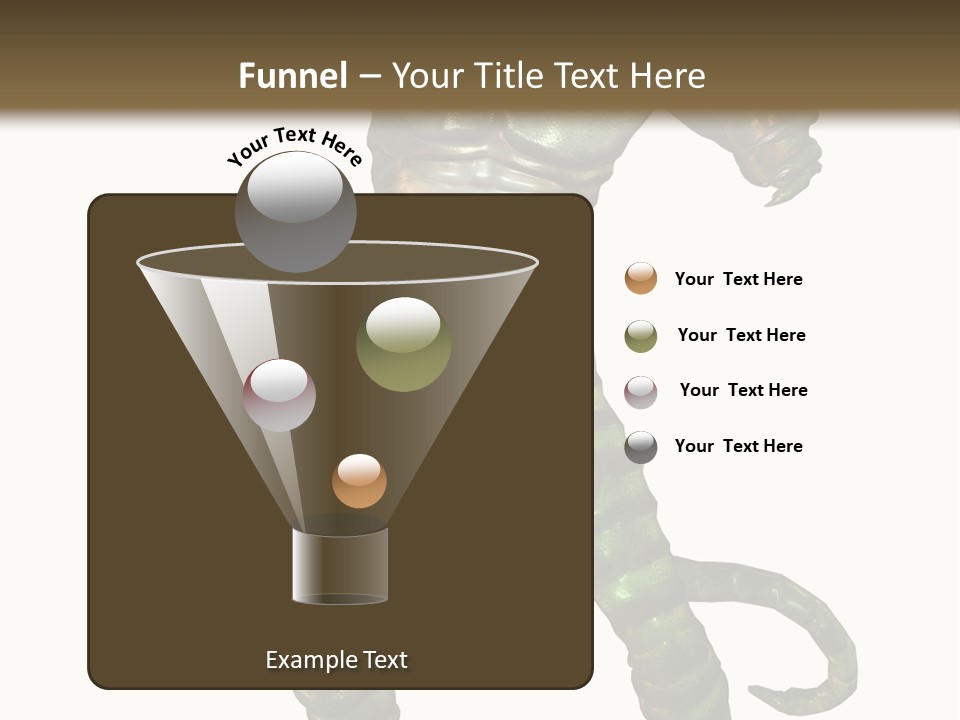 Rendering Monster Human PowerPoint Template