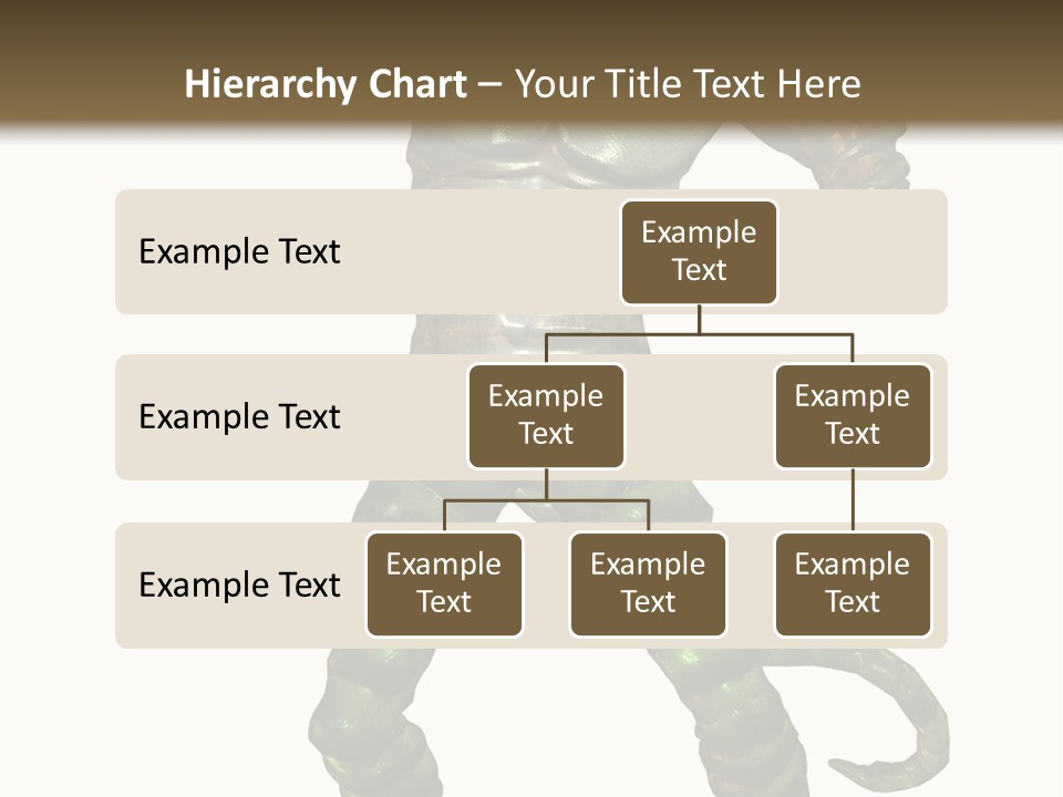 Rendering Monster Human PowerPoint Template
