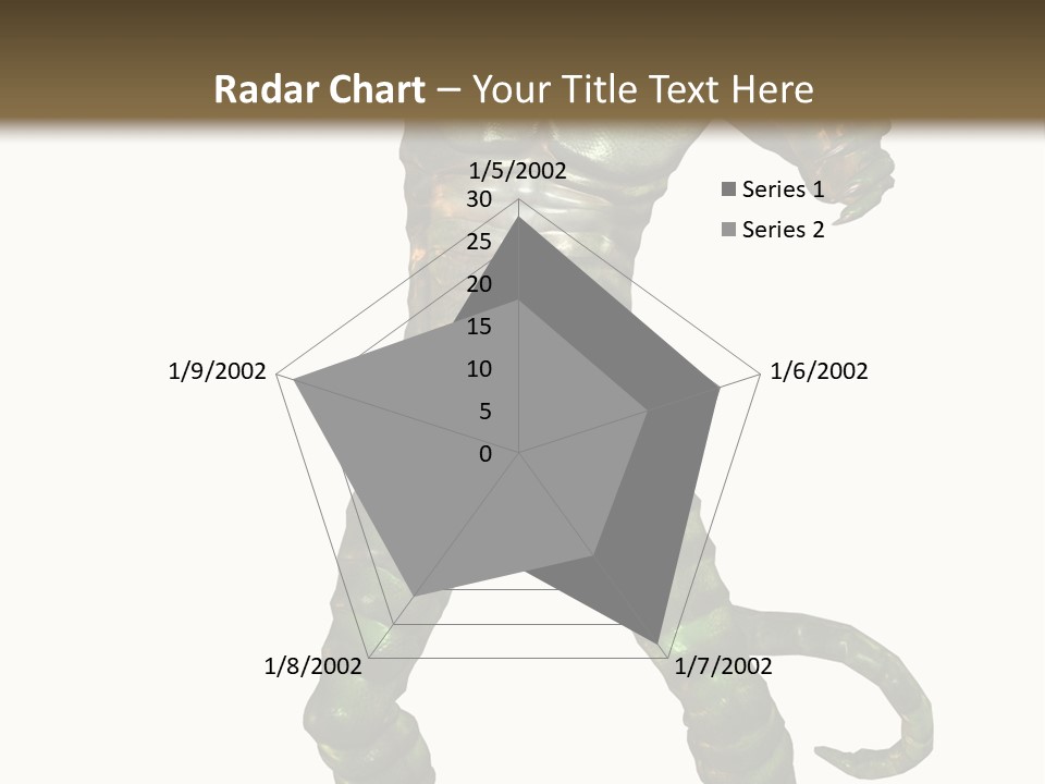 Rendering Monster Human PowerPoint Template