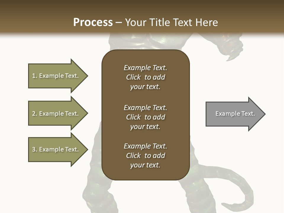 Rendering Monster Human PowerPoint Template