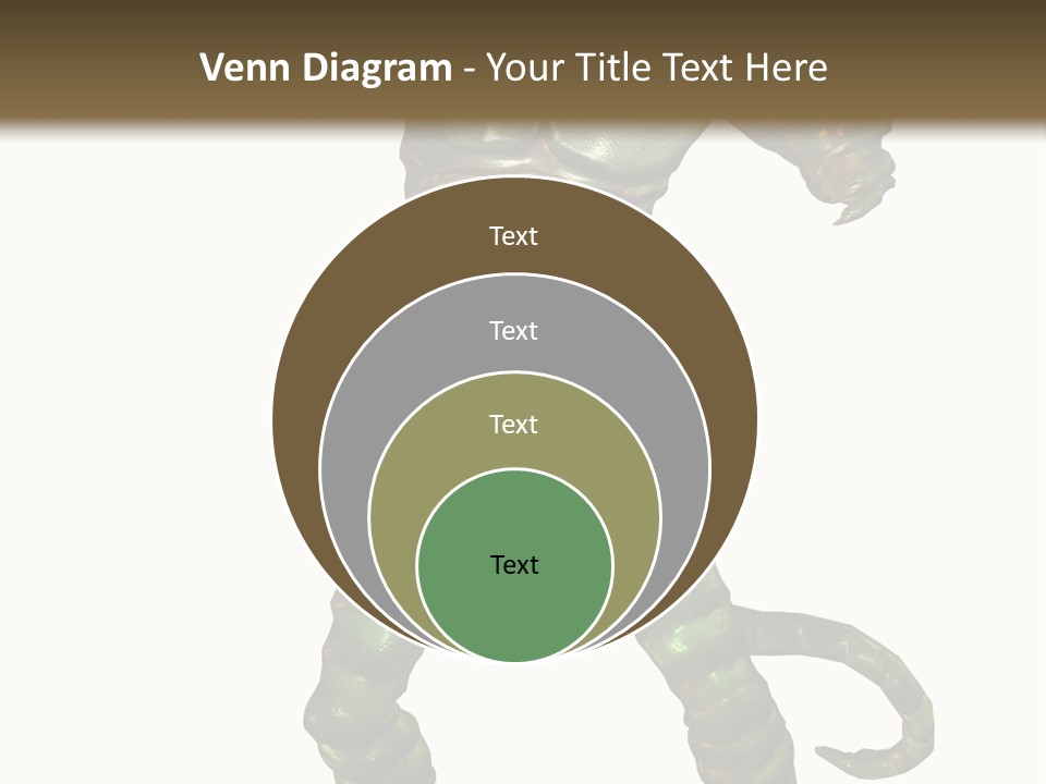 Rendering Monster Human PowerPoint Template