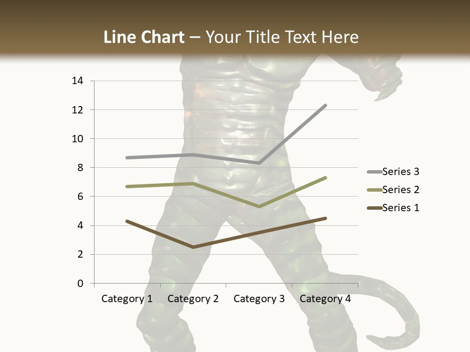 Rendering Monster Human PowerPoint Template