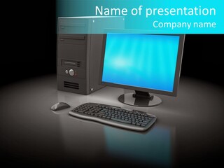 Tower Late Store PowerPoint Template