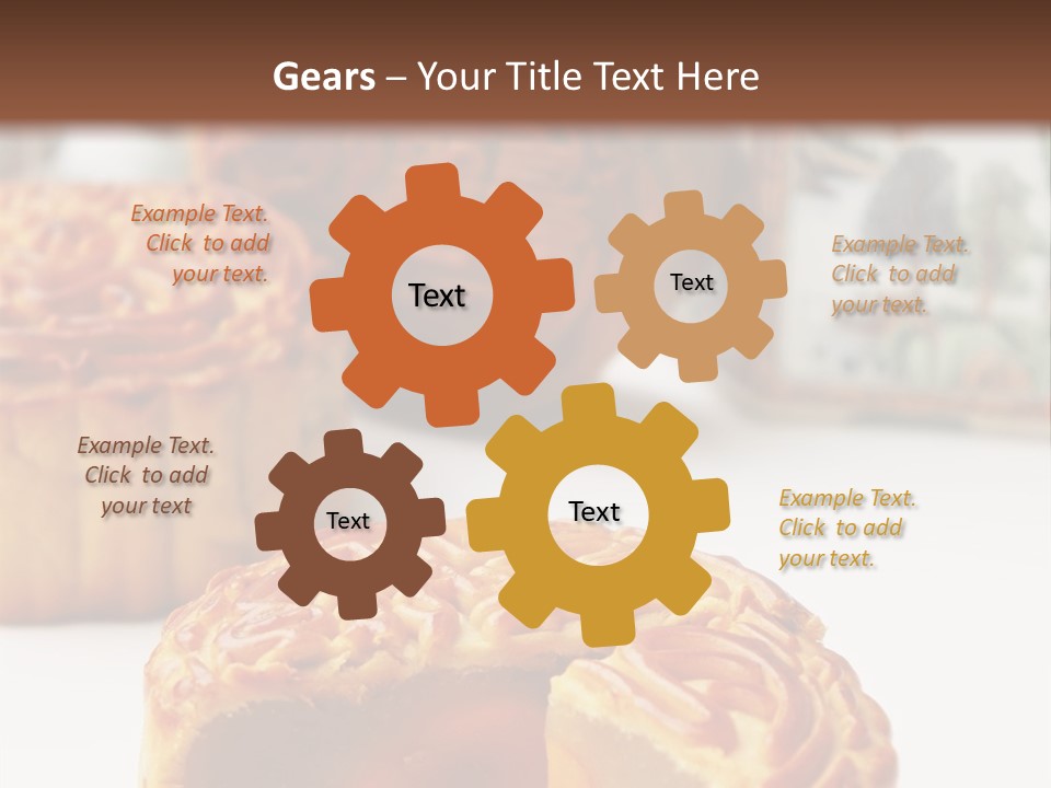 Bakery Celebration Paste PowerPoint Template