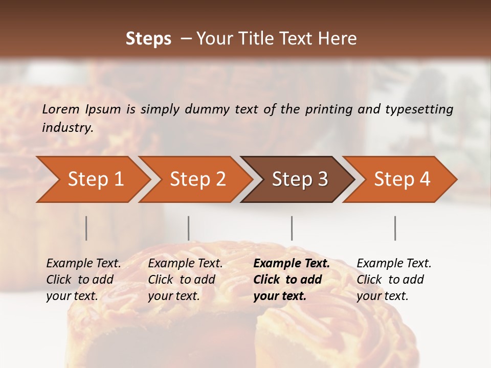 Bakery Celebration Paste PowerPoint Template