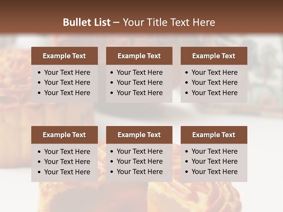 Bakery Celebration Paste PowerPoint Template