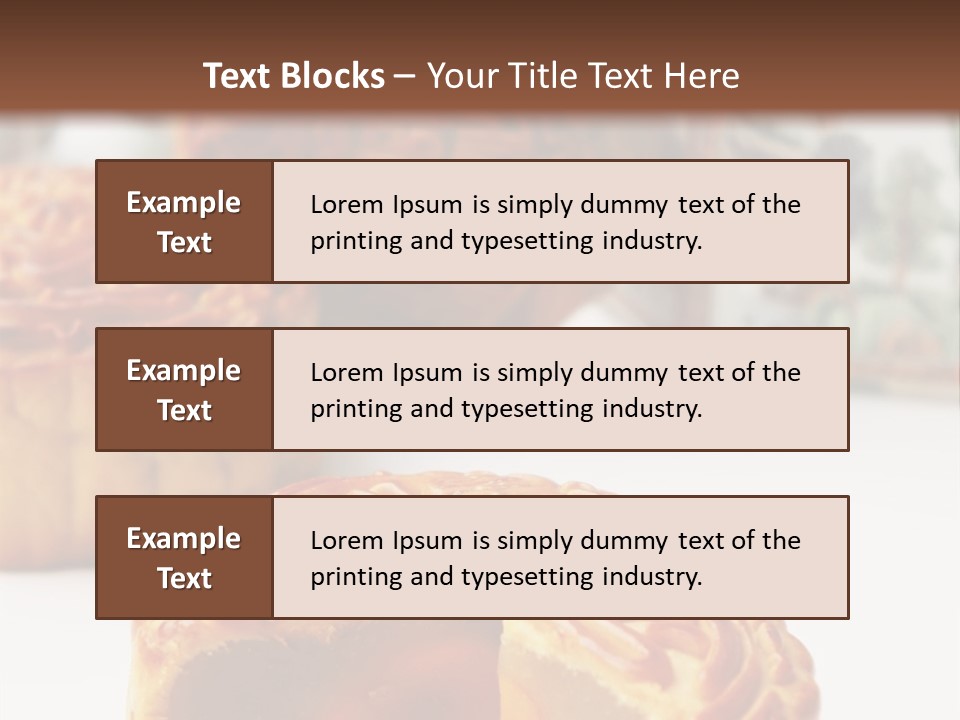 Bakery Celebration Paste PowerPoint Template