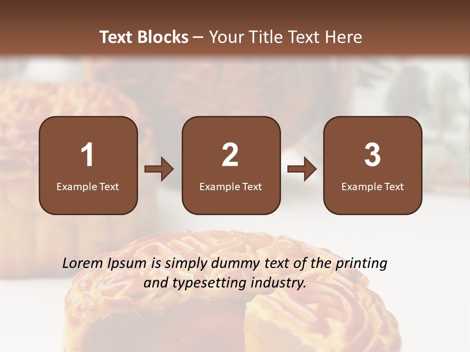 Bakery Celebration Paste PowerPoint Template