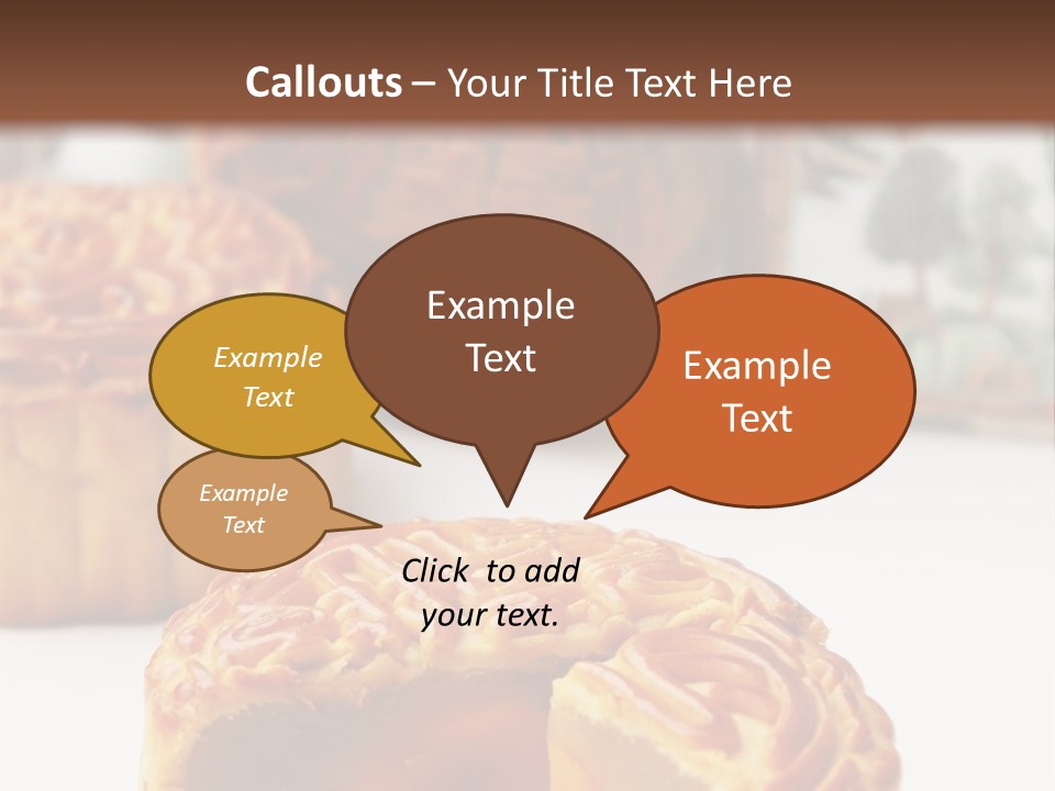 Bakery Celebration Paste PowerPoint Template