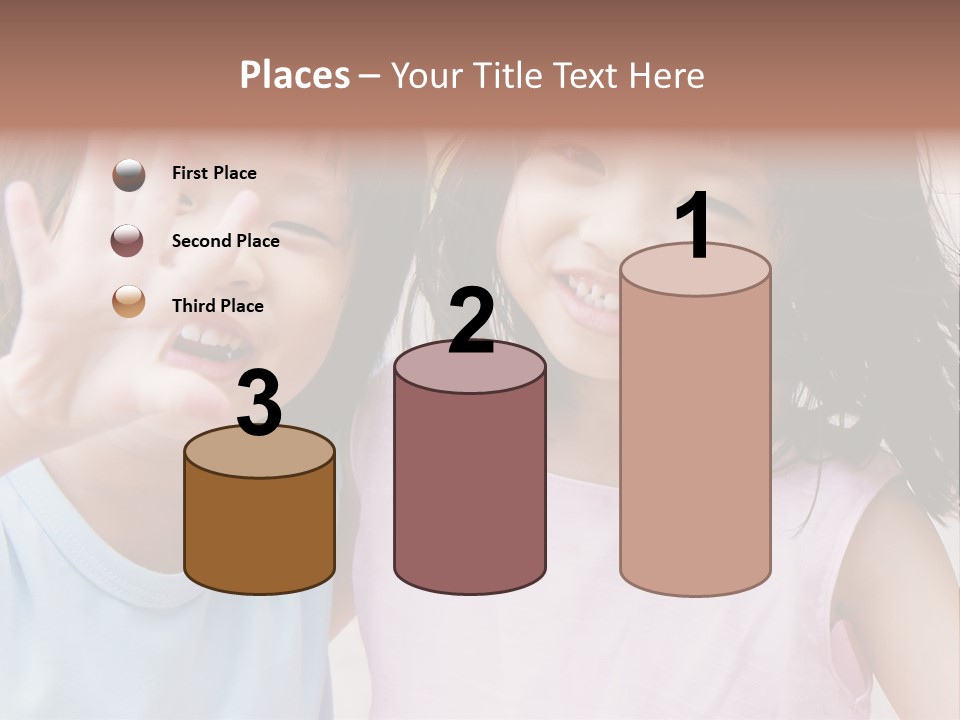 Handsome Outside Smiley PowerPoint Template