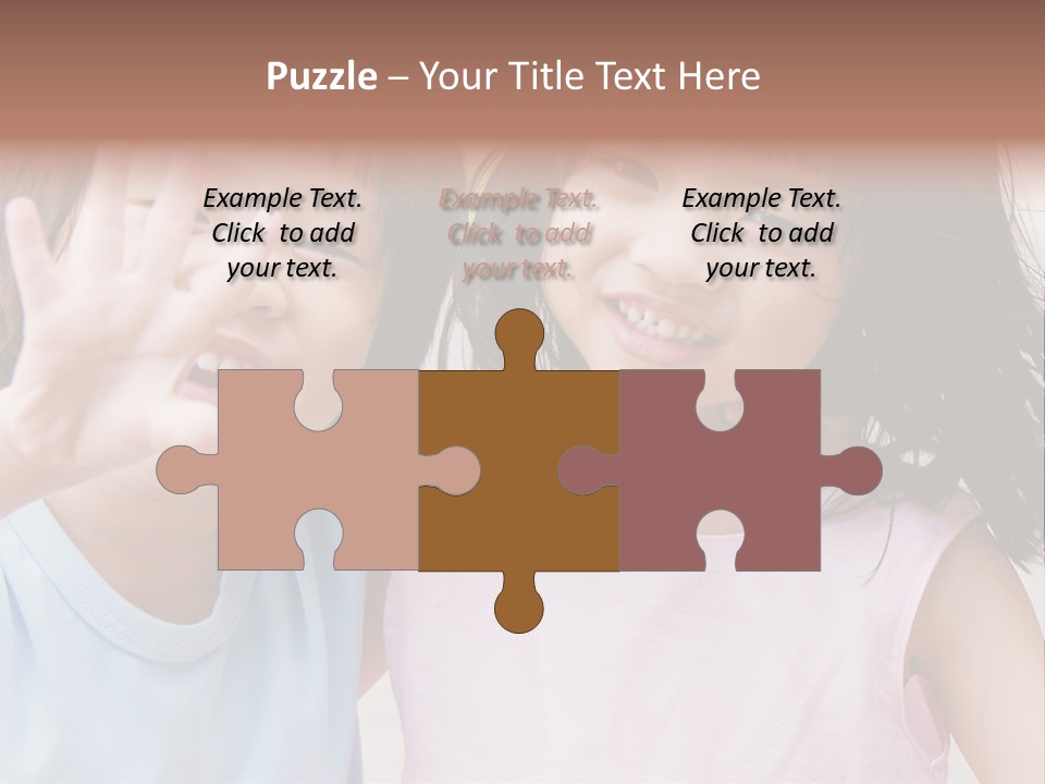 Handsome Outside Smiley PowerPoint Template