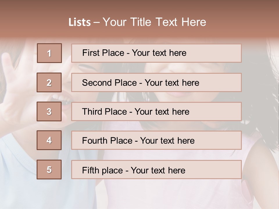 Handsome Outside Smiley PowerPoint Template