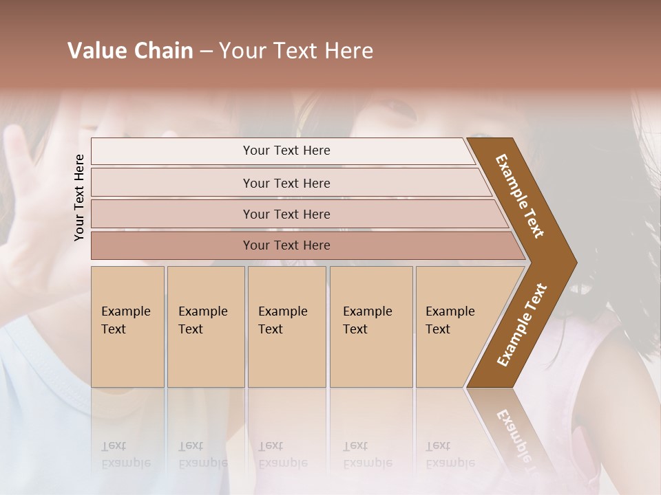 Handsome Outside Smiley PowerPoint Template