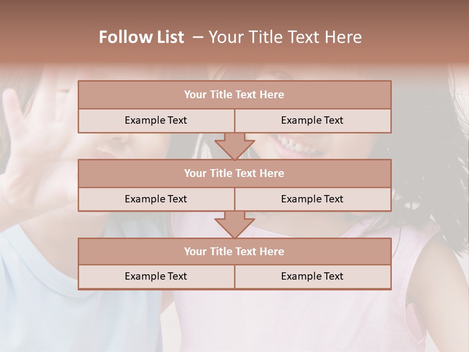 Handsome Outside Smiley PowerPoint Template