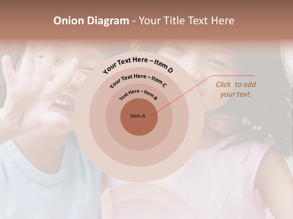 Handsome Outside Smiley PowerPoint Template