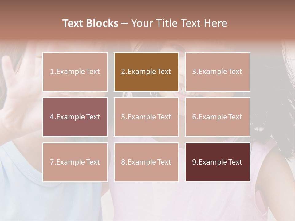 Handsome Outside Smiley PowerPoint Template