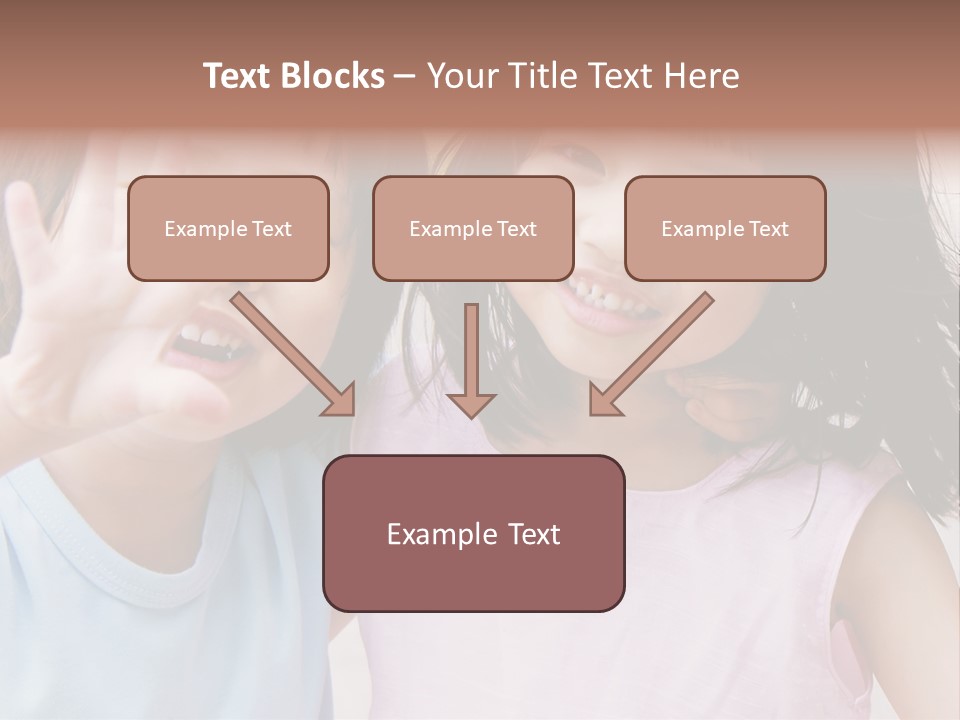 Handsome Outside Smiley PowerPoint Template