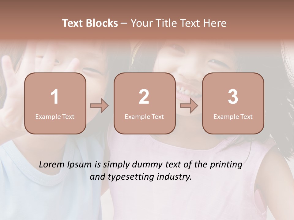 Handsome Outside Smiley PowerPoint Template