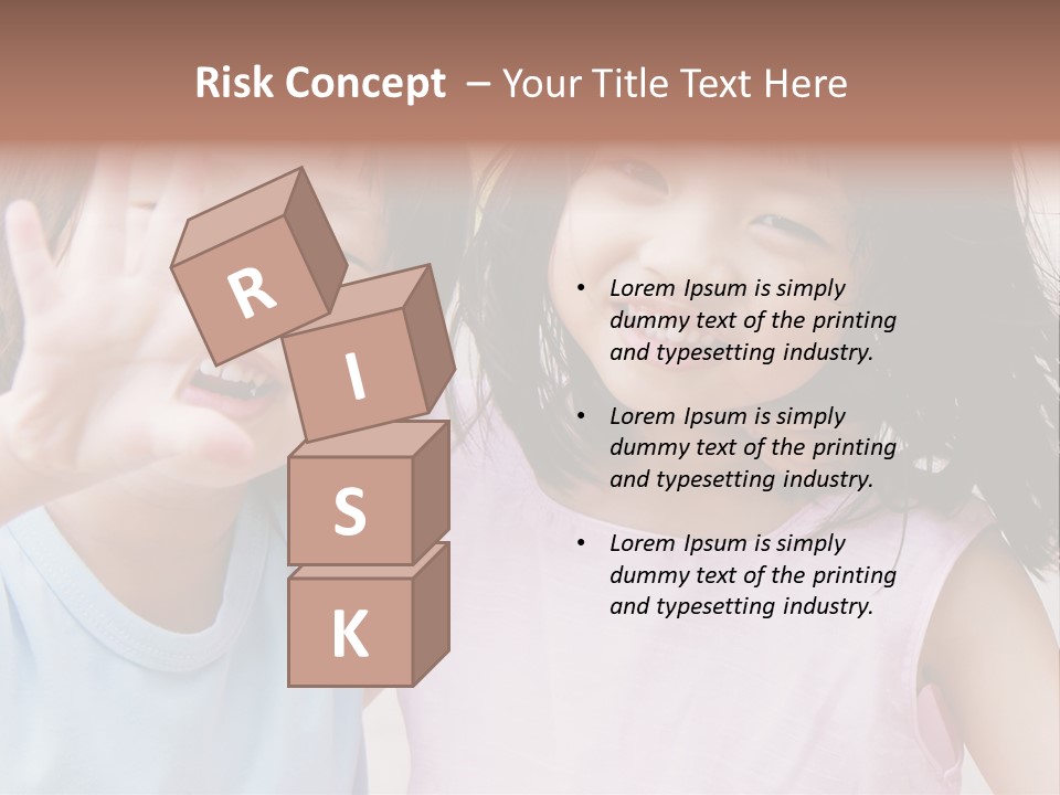 Handsome Outside Smiley PowerPoint Template