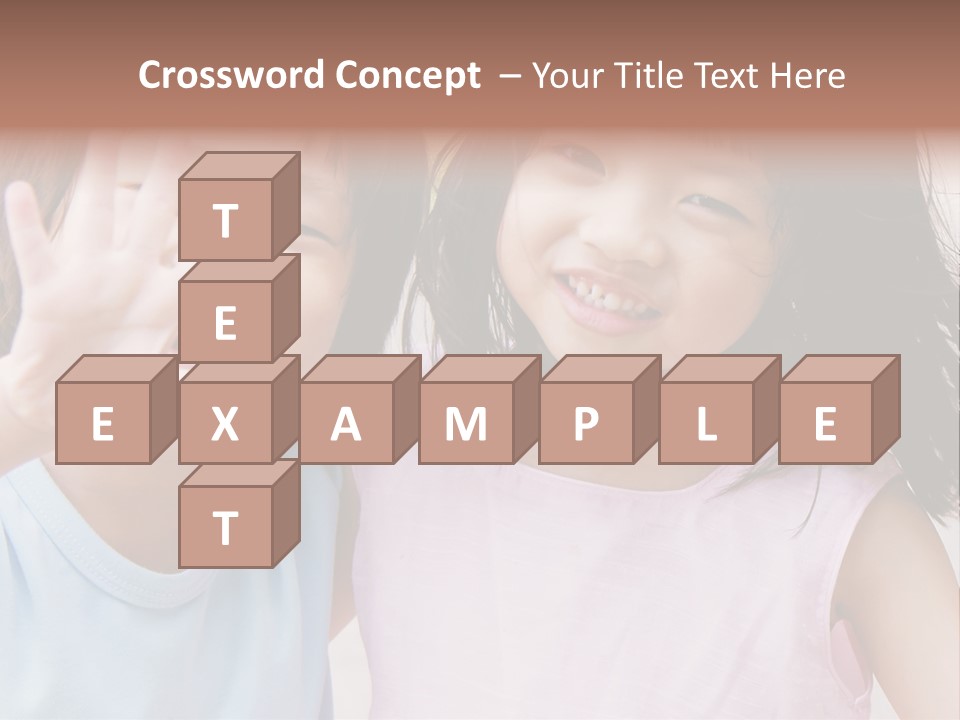 Handsome Outside Smiley PowerPoint Template