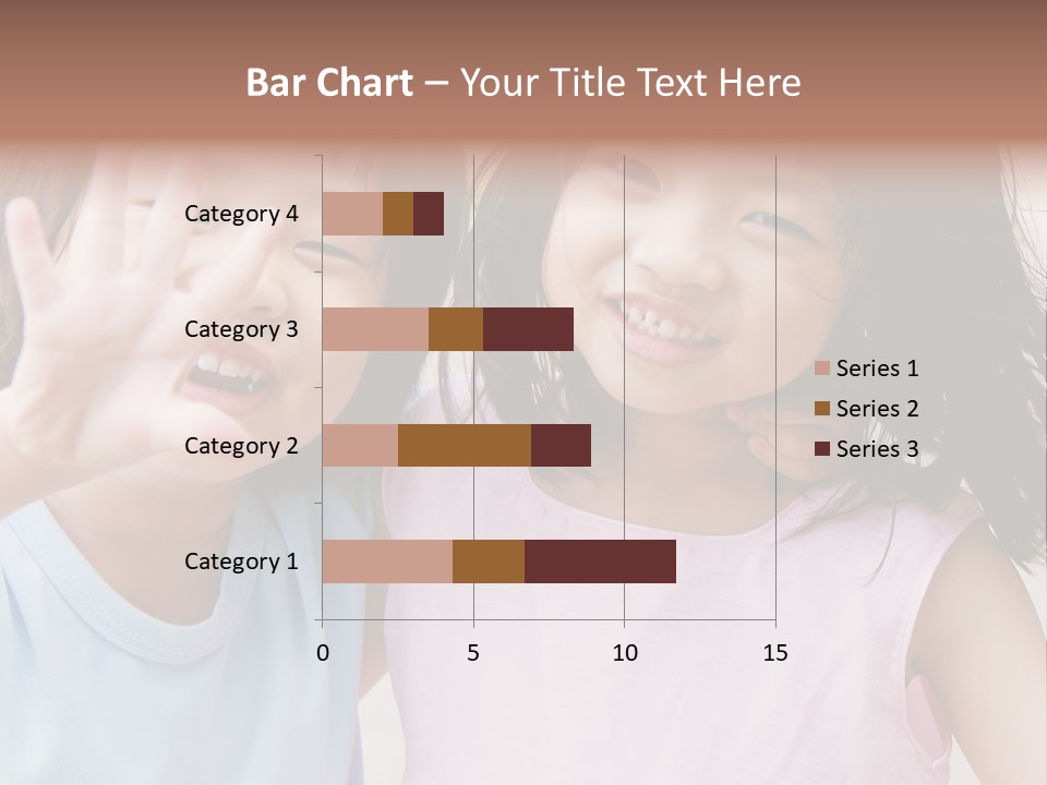 Handsome Outside Smiley PowerPoint Template