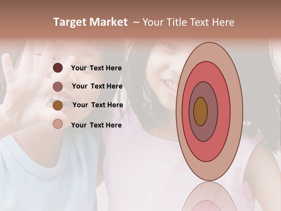 Handsome Outside Smiley PowerPoint Template