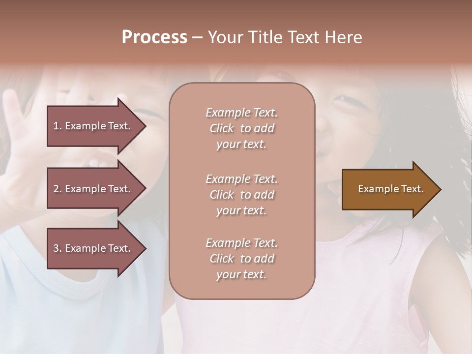 Handsome Outside Smiley PowerPoint Template