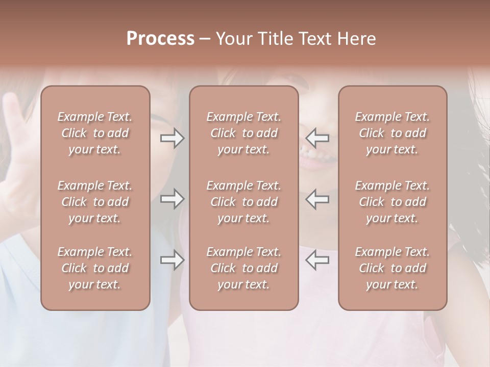 Handsome Outside Smiley PowerPoint Template