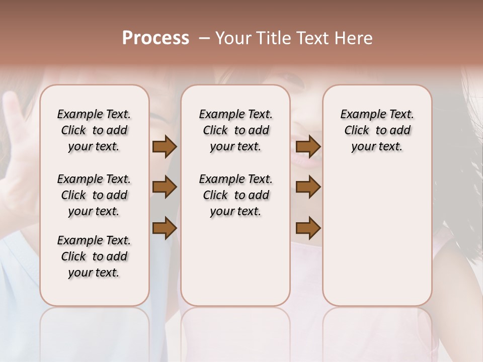 Handsome Outside Smiley PowerPoint Template