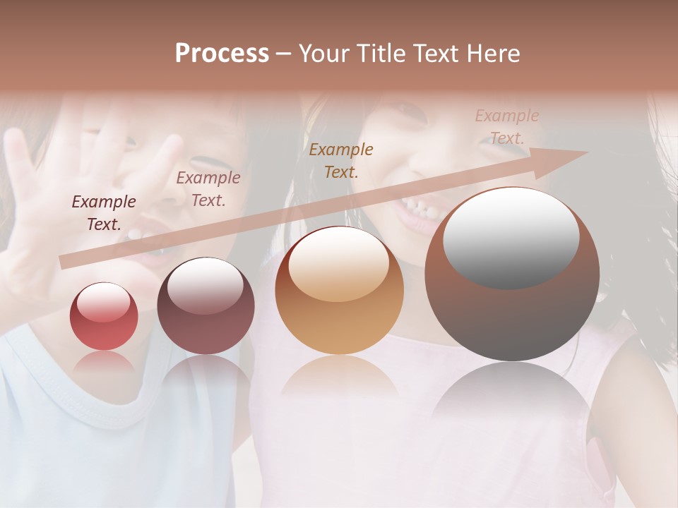 Handsome Outside Smiley PowerPoint Template