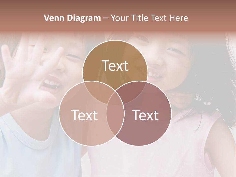 Handsome Outside Smiley PowerPoint Template