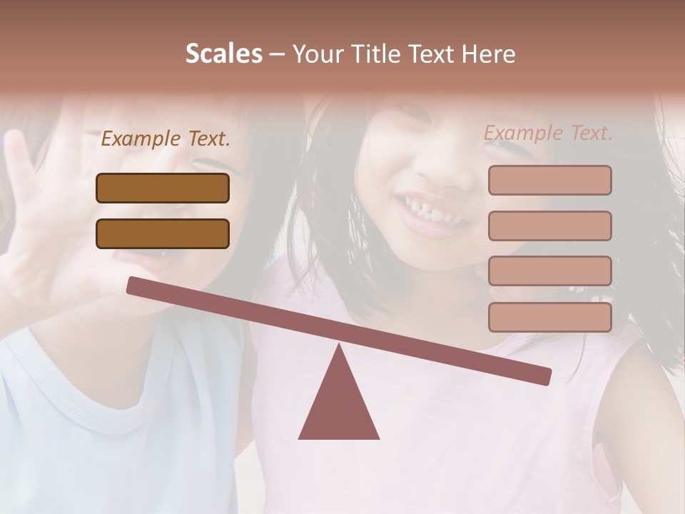 Handsome Outside Smiley PowerPoint Template